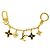 Louis Vuitton Monogram Bijou Sac Chaine Keychain Charm Multicolore D'oro
