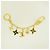 Louis Vuitton Monogram Bijou Sac Chaine Keychain Charm Multicolore D'oro - vista 6