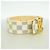 Ceinture pour homme Louis Vuitton Damier Azur Blanc - vue 2