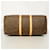 Louis Vuitton Boston Monogram Keepall 55 Marrone - vista 3