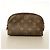 Louis Vuitton Monogram Pochette Tic Bag/Pouch Marrone - vista 11