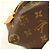 Louis Vuitton Monogram Pochette Tic Bag/Pouch Marrone - vista 8