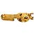 Collana a catena Chanel Vintage Coco Mark Rogue D'oro - vista 5