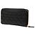 Monedero Chanel Matelassé Coco Mark Negro Burdeos - vista 2