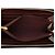 Monedero Chanel Matelassé Coco Mark Negro Burdeos - vista 4