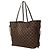 Borsa Tote Louis Vuitton Damier Neverfull MM Marrone Damier ebene - vista 2