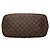 Borsa Tote Louis Vuitton Damier Neverfull MM Marrone Damier ebene - vista 3