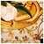 Pañuelo Bandana Chanel con Flor de Camelia en Verde y Amarillo - vista 5