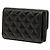 Le Boy Carteira Chanel Boy Coco Mark Small Mini Wallet Preto - vista 2