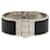 Hermès Bracciale Rigido Hermes Chanier Nero Argento