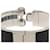 Hermès Bracciale Rigido Hermes Chanier Nero Argento - vista 5