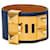 Hermès Hermes Collier de Chien Bracelet - Size S, Navy and Gold Golden Marineblau  - Ansicht 3