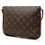 Borsa a tracolla Louis Vuitton Monogram Musette Tango Marrone - vista 2