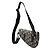 Borsa a tracolla Saddle Dior Oblique Christian Dior Nero Beige - vista 2