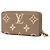 Cartera Larga Louis Vuitton Monogram Empreinte Beige Gris - vista 2