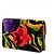 Borsa a tracolla matelassé con catena Balenciaga Logo Flower Nero Multicolore - vista 2
