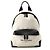 Zaino/Borsa Balenciaga in tela e pelle beige e nero