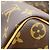 Louis Vuitton Monogram Keepall Bandoulière 45 Braun - Ansicht 13
