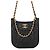 Timeless Borsa a tracolla Chanel Matelassé in pelle d'agnello nera Nero