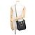 Timeless Borsa a tracolla Chanel Matelassé in pelle d'agnello nera Nero - vista 5