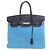 Hermès Borsa Hermes Haut à Courroies 36 Nero Blu Blu navy