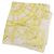 Sciarpa in seta Christian Dior Versailles Palace Limited Edition Giallo