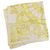 Sciarpa in seta Christian Dior Versailles Palace Limited Edition Giallo - vista 2