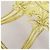 Sciarpa in seta Christian Dior Versailles Palace Limited Edition Giallo - vista 6