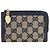 Portafoglio bi-fold Gucci in canvas Navy Blu navy