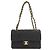 Borsa a tracolla Chanel Matelassé Double Flap Nero