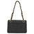 Borsa a tracolla Chanel Matelassé Double Flap Nero - vista 2