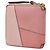 Cartera bi-fold con cremallera redonda Loewe Anagram Puzzle Rosa - vista 2