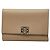 Loewe Anagram Vertical Small Tri-fold Geldbörse Beige