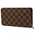 Louis Vuitton Damier Langbeutel Braun - Ansicht 2
