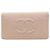 Chanel Coco Mark Gold Hardware Langbeutel Beige