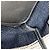 Valextra gestreifter Canvas Tote Bag Weiß Marineblau - Ansicht 11