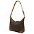 Bolso de hombro Louis Vuitton Monogram Boulogne 35 Castaño Monograma - vista 2