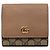 Cartera bi-fold Gucci GG Supreme Beige
