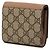 Cartera bi-fold Gucci GG Supreme Beige - vista 2