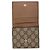 Cartera bi-fold Gucci GG Supreme Beige - vista 4