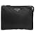 Pochette Prada in nylon nero