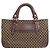 Céline Celine Boogie Bag - Borsa in tela e pelle Marrone - vista 2