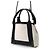 Everyday Borsa Balenciaga Cabas XS Navy Nero Bianco - vista 2