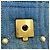 Borsa a tracolla Gucci GG Marmont Small in denim con catena Blu - vista 16