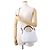 Borsa a mano piccola in pelle Gucci Diana Bamboo Blu chiaro - vista 6
