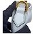 Borsa a mano piccola in pelle Gucci Diana Bamboo Blu chiaro - vista 8