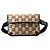 Borsa a tracolla Gucci GG in lana e pelle Nero Beige