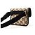 Borsa a tracolla Gucci GG in lana e pelle Nero Beige - vista 3