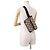 Borsa a tracolla Gucci GG in lana e pelle Nero Beige - vista 5