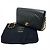 Borsa a tracolla in pelle Chanel Nero - vista 13